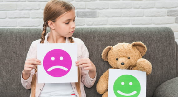 çocuklarla duyguları hakkında konuşmak