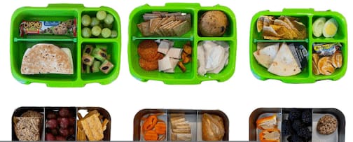 çocuğa okul için yemek