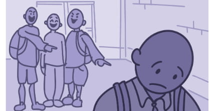 arkadaş şiddetini yenme