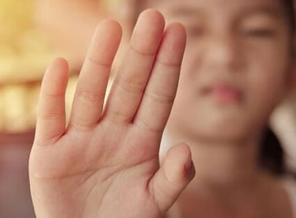 çocuk için hayır demek