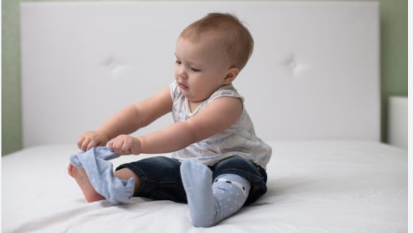 giyinme için montessori odası