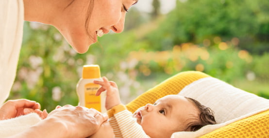 bebek masajında doğal yağ seçimi